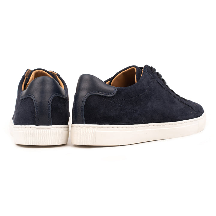 CECCO SNEAKER Navy Leather Suede
