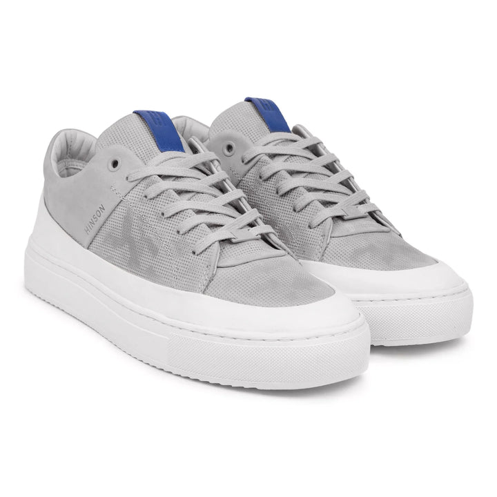 SORREN P3 LOW White/Lt Grey Geo Camo Embossed