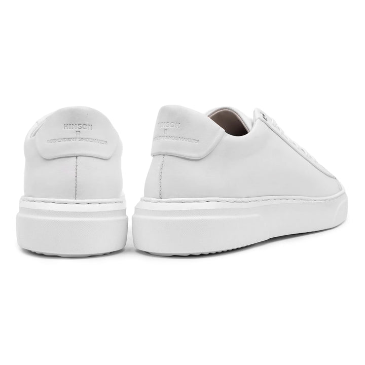 KEA BASE LOW White - Leather Plain