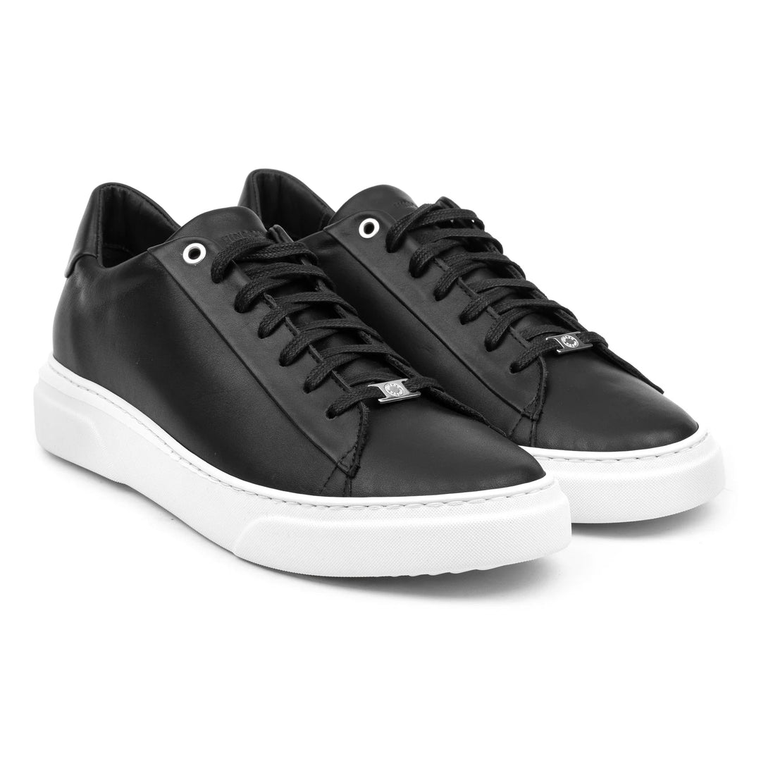 KEA BASE LOW Black - Leather Plain