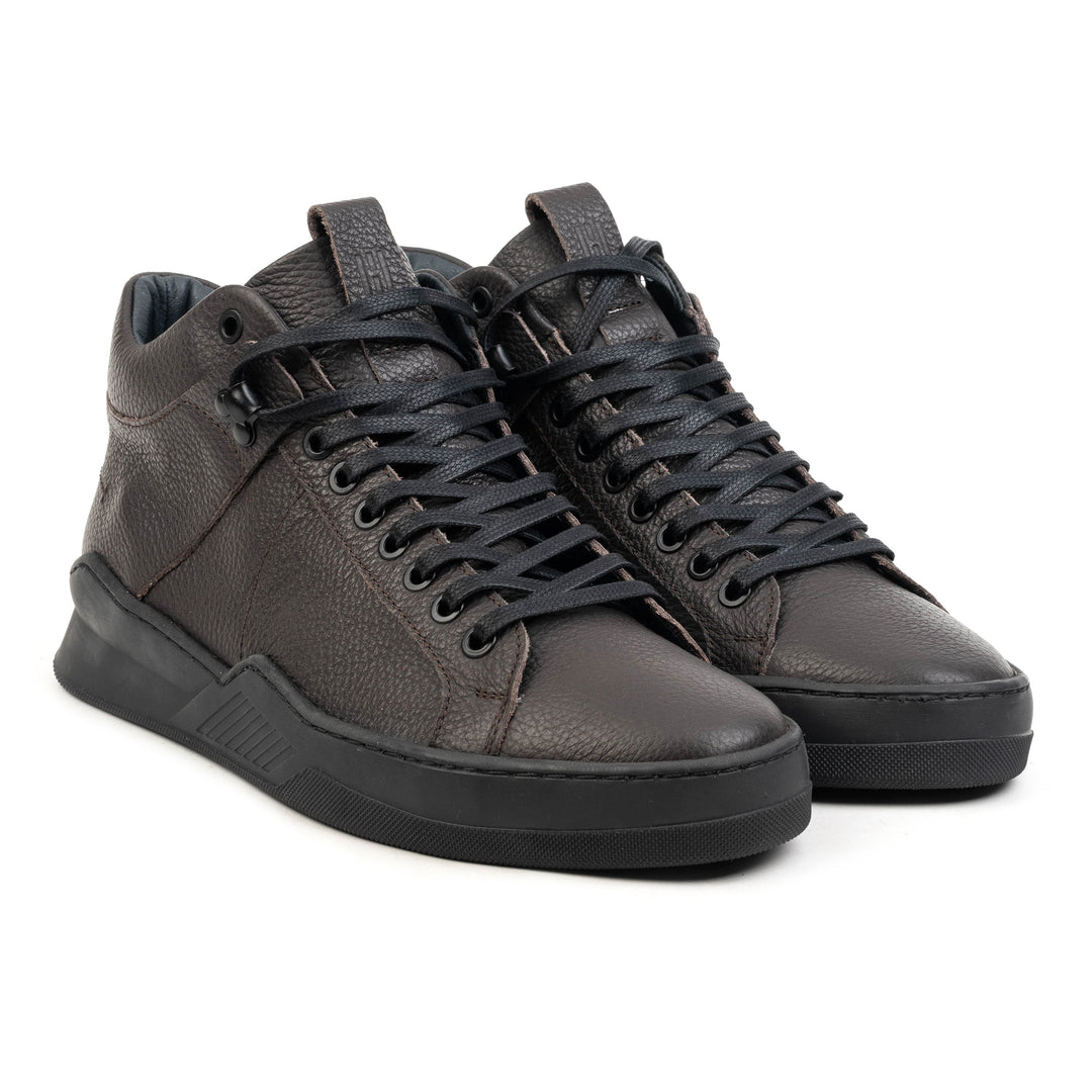 ESKO ALPINA MID L Dk Brown Leather Milled