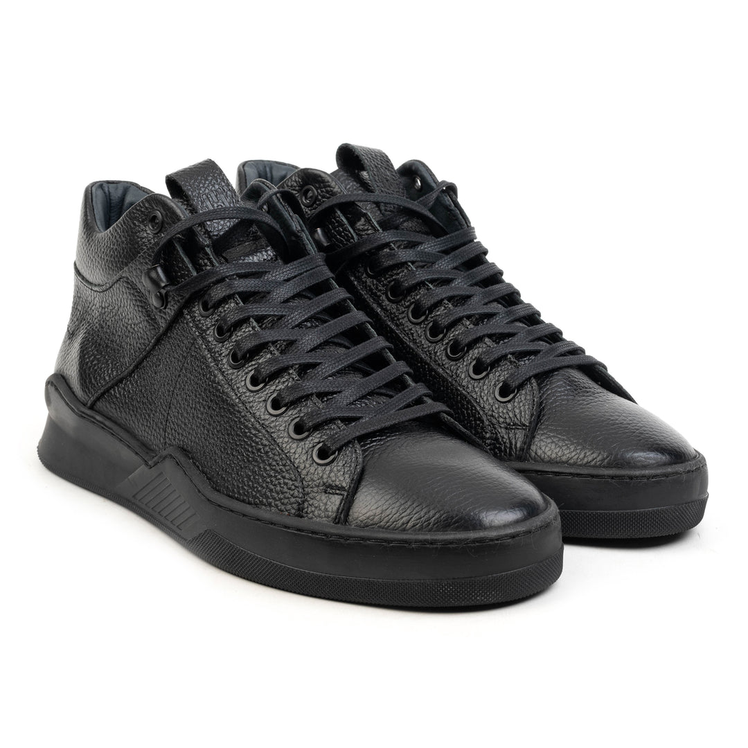 ESKO ALPINA MID L Black Leather Milled