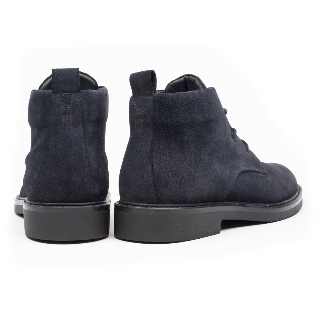 HINSON Ghete Bleumarin | Beatenberg Chukka Navy Velours-b