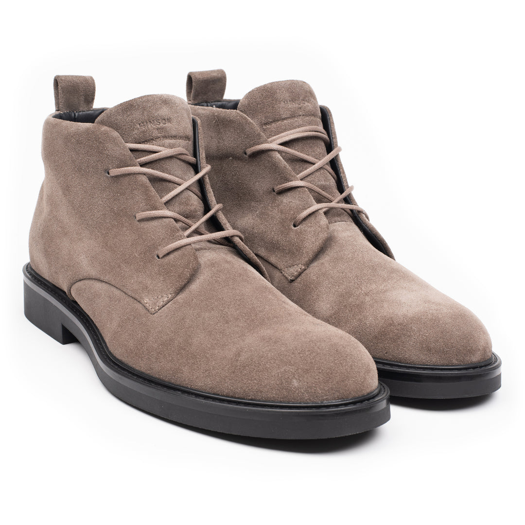 HINSON Ghete Bej | Beatenberg Chukka Taupe Velours-f