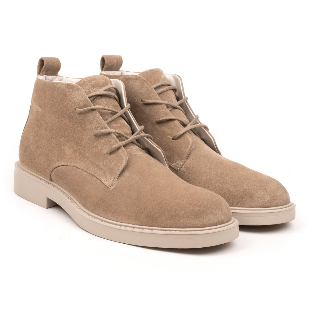 HINSON Ghete Bej | Beatenberg Chukka Sand Suede-f