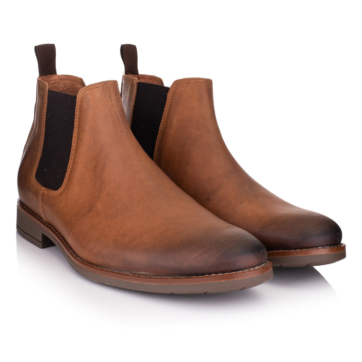 BATAVIA CLASSIC CHELSEA Cognac Leather Pull up