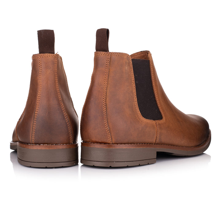 BATAVIA CLASSIC CHELSEA Cognac Leather Pull up