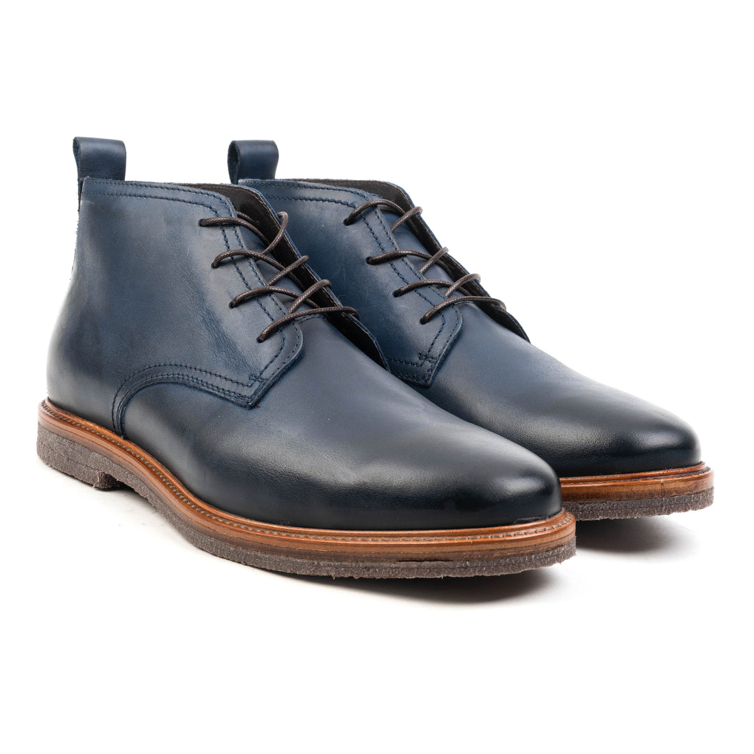 OSVALDO DERBY ANKLE Navy Nubuck