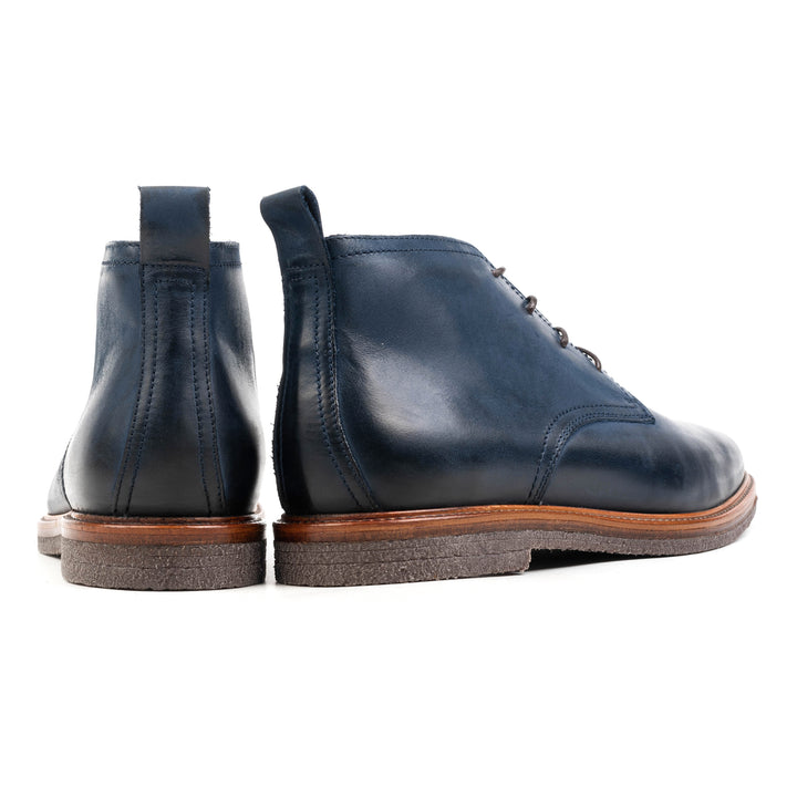 OSVALDO DERBY ANKLE Navy Nubuck