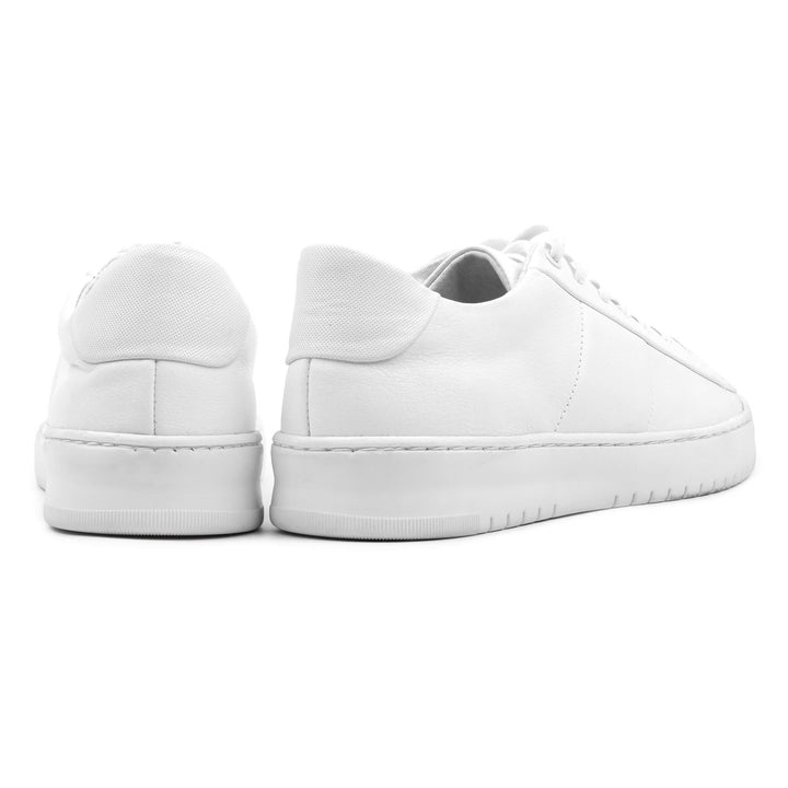BENNET PADDED LOW White Leather