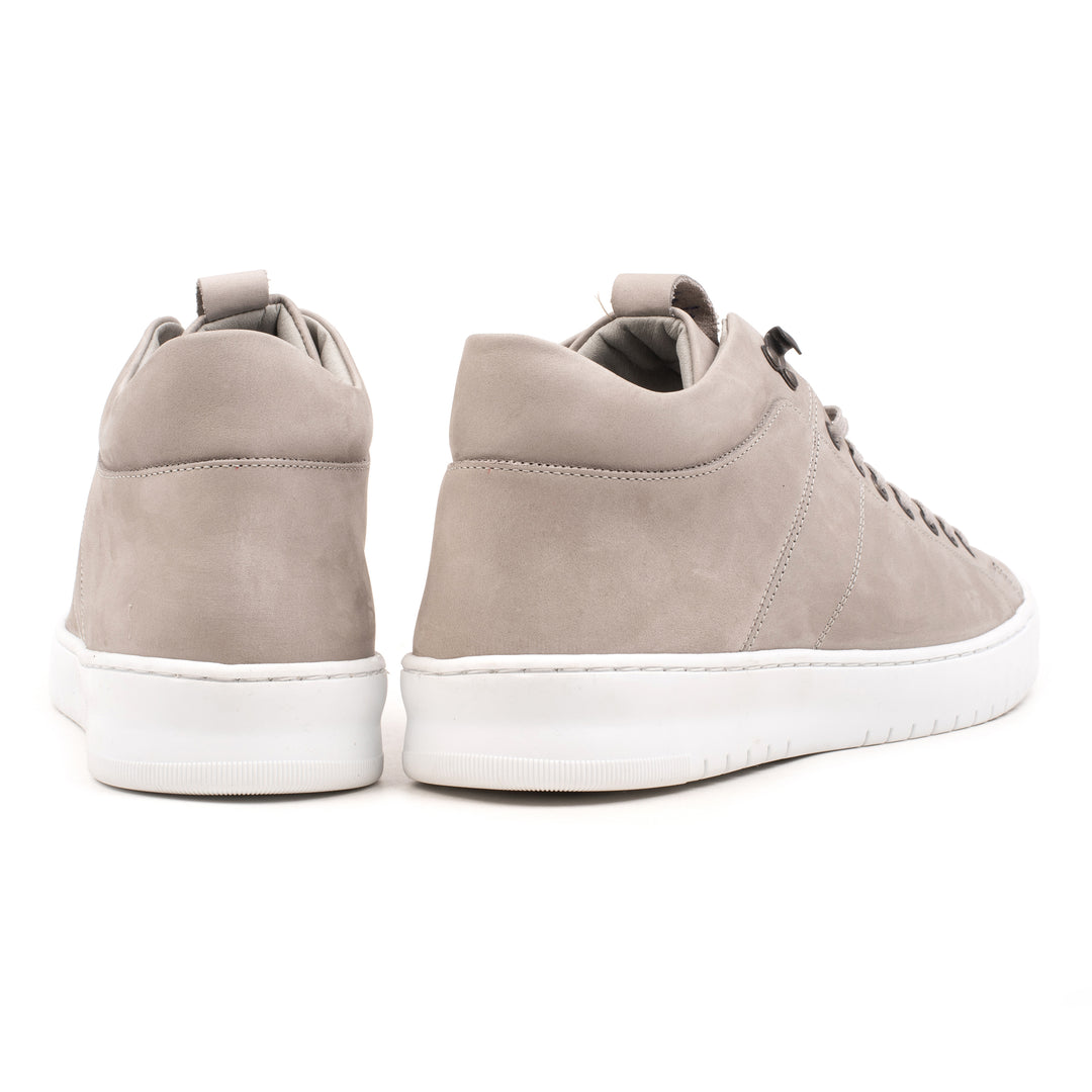 BENNET HIGH TOP 20 Lt grey Leather Nubuck