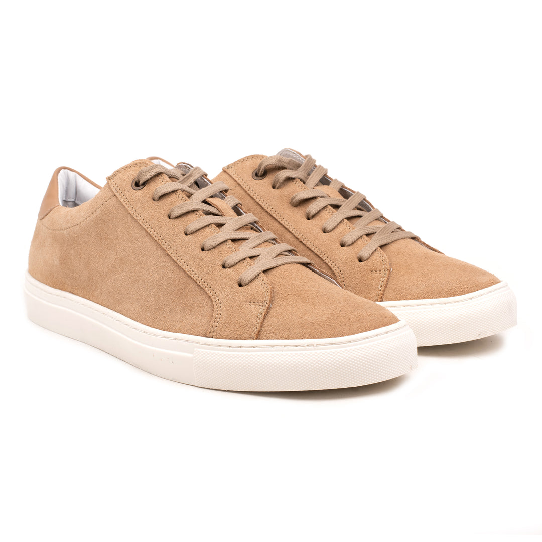VELO REGAL LOW Tan Leather Suede