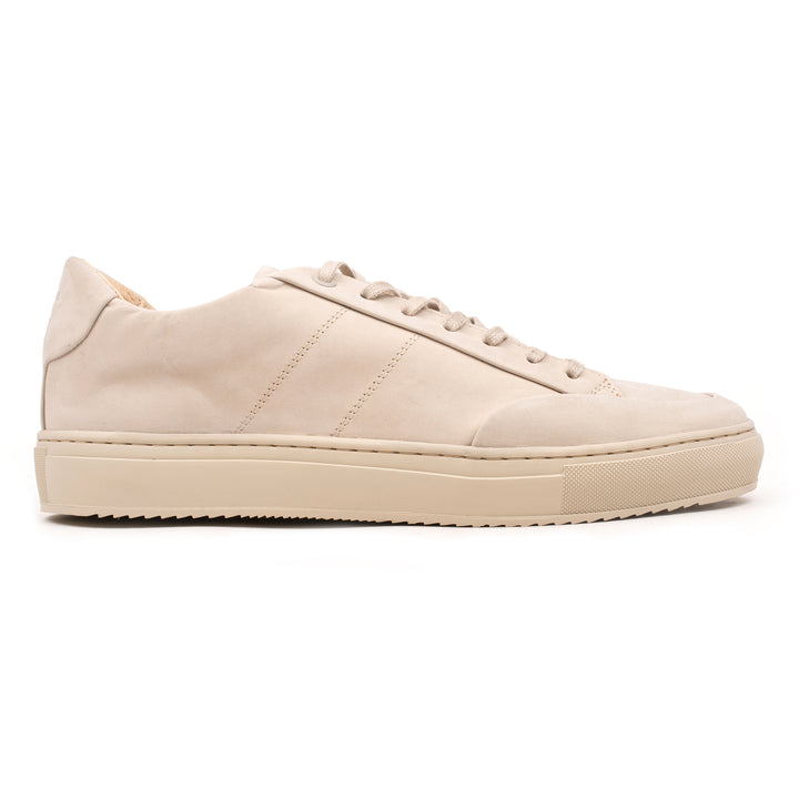 SORREN SNEAKER SKAVE Beige Leather Nubuck