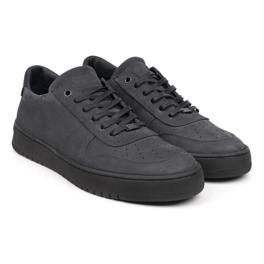 BENNET SONDER EIGHT Charcoal Leather Nubuck