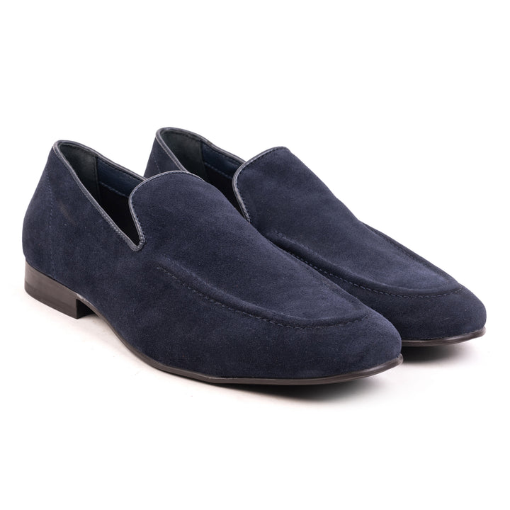 SILVA MOCCASIN Navy Suede