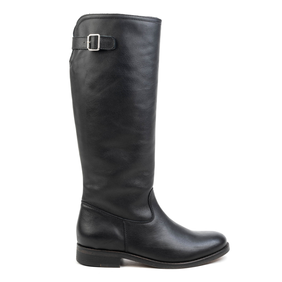 SARTO HIGH BOOT Black Leather