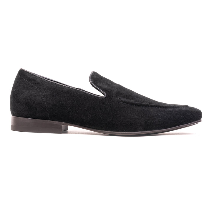 SILVA MOCCASIN Black Suede