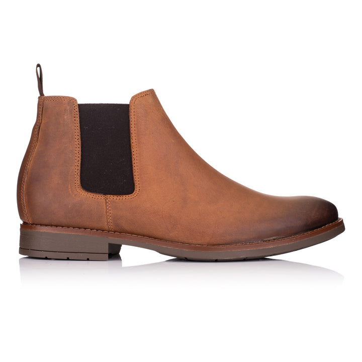 BATAVIA CLASSIC CHELSEA Cognac Leather Pull up