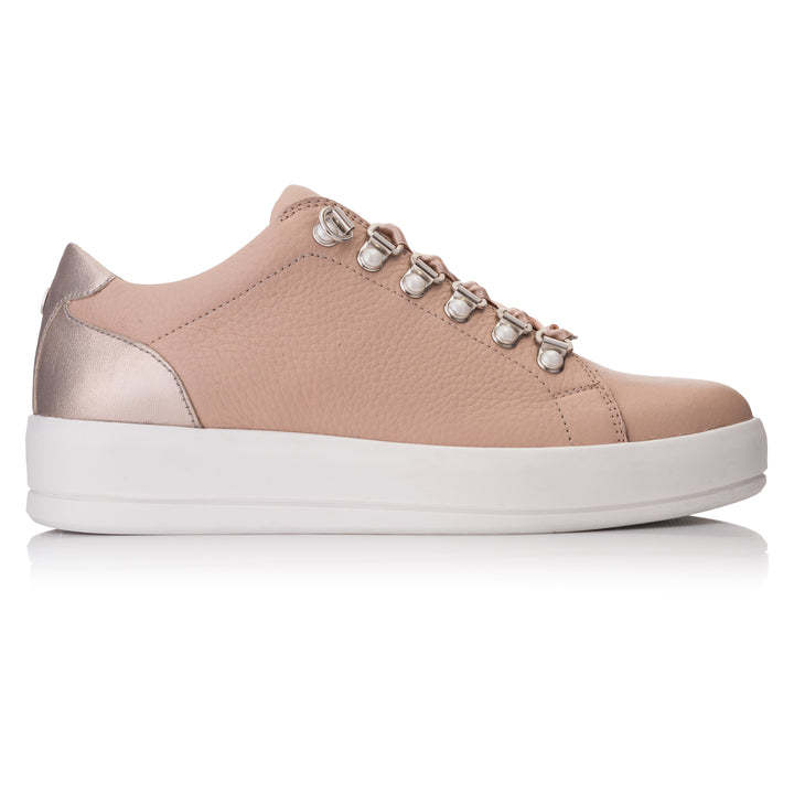 HINSON Sneaker Roz | Jenner Low Pearls Lt.Pink - Leather Plain - s