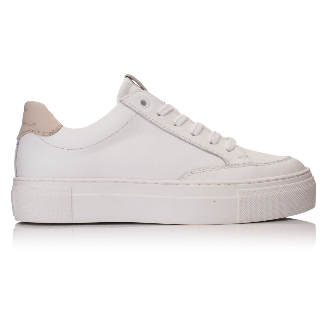 OMNIO Sneaker Alb | Cayenne Retro Low White Leather - s