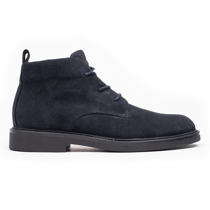 HINSON Ghete Bleumarin | Beatenberg Chukka Navy Velours-s