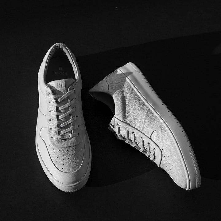 BENNET SONDER LOW White LM Leather Milled