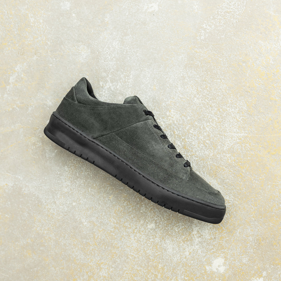 BENNET P4 LOW Army Green Suede