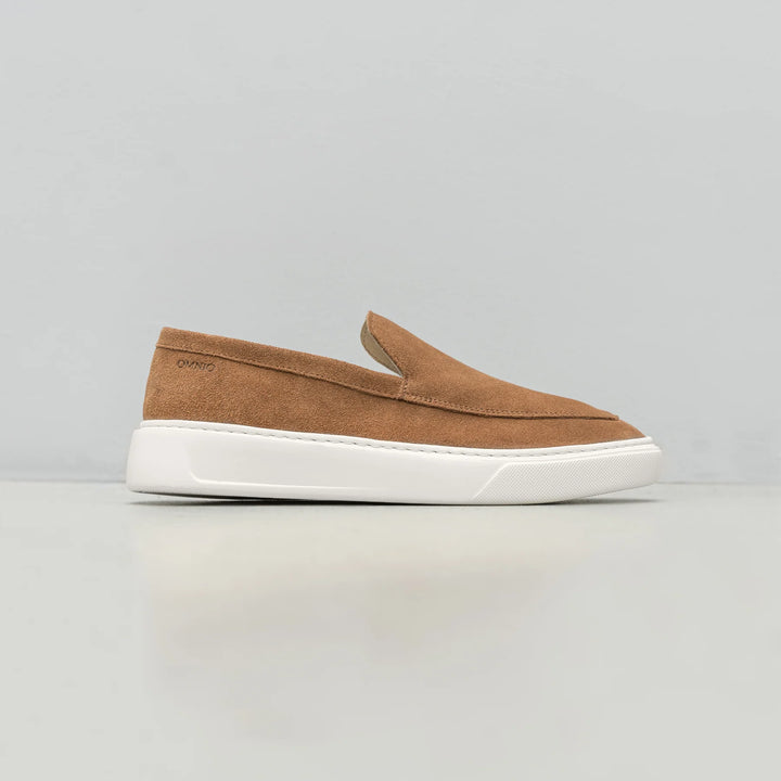 ROVIC CITY LOAFER Tan Suede