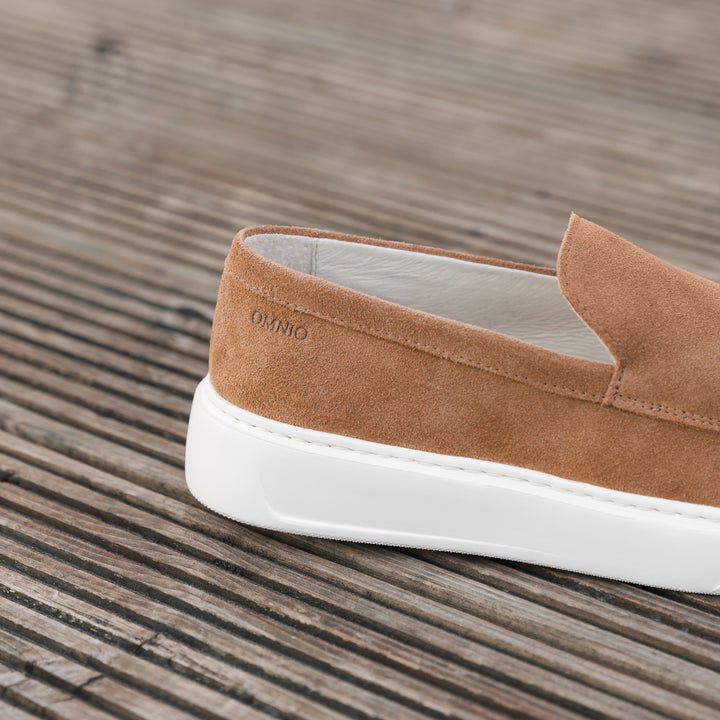ROVIC CITY LOAFER Tan Suede