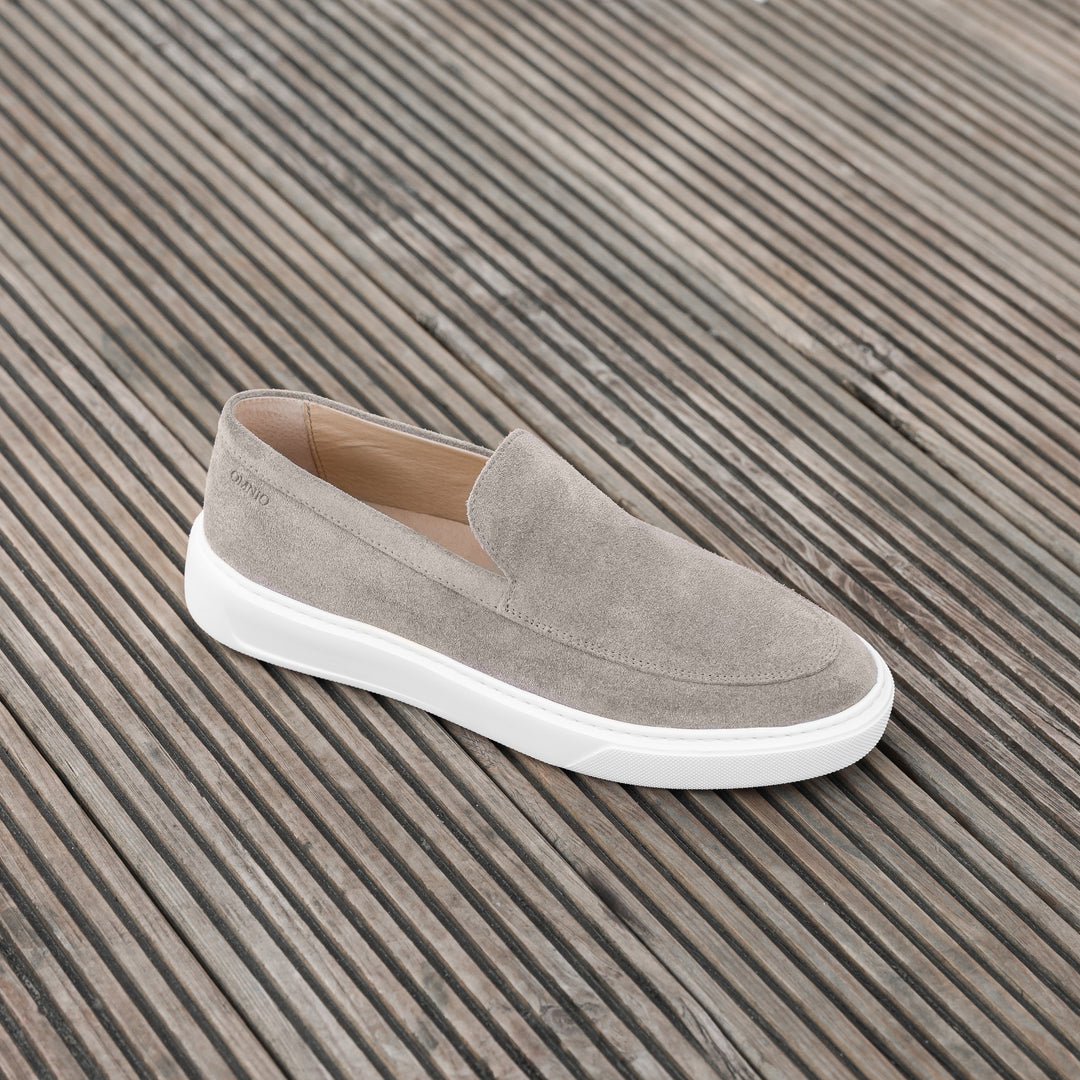 ROVIC CITY LOAFER Lt. Taupe Suede