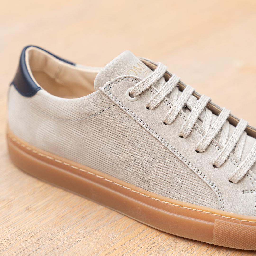 VENETO REGAL LOW Lt.Taupe/Navy Camo