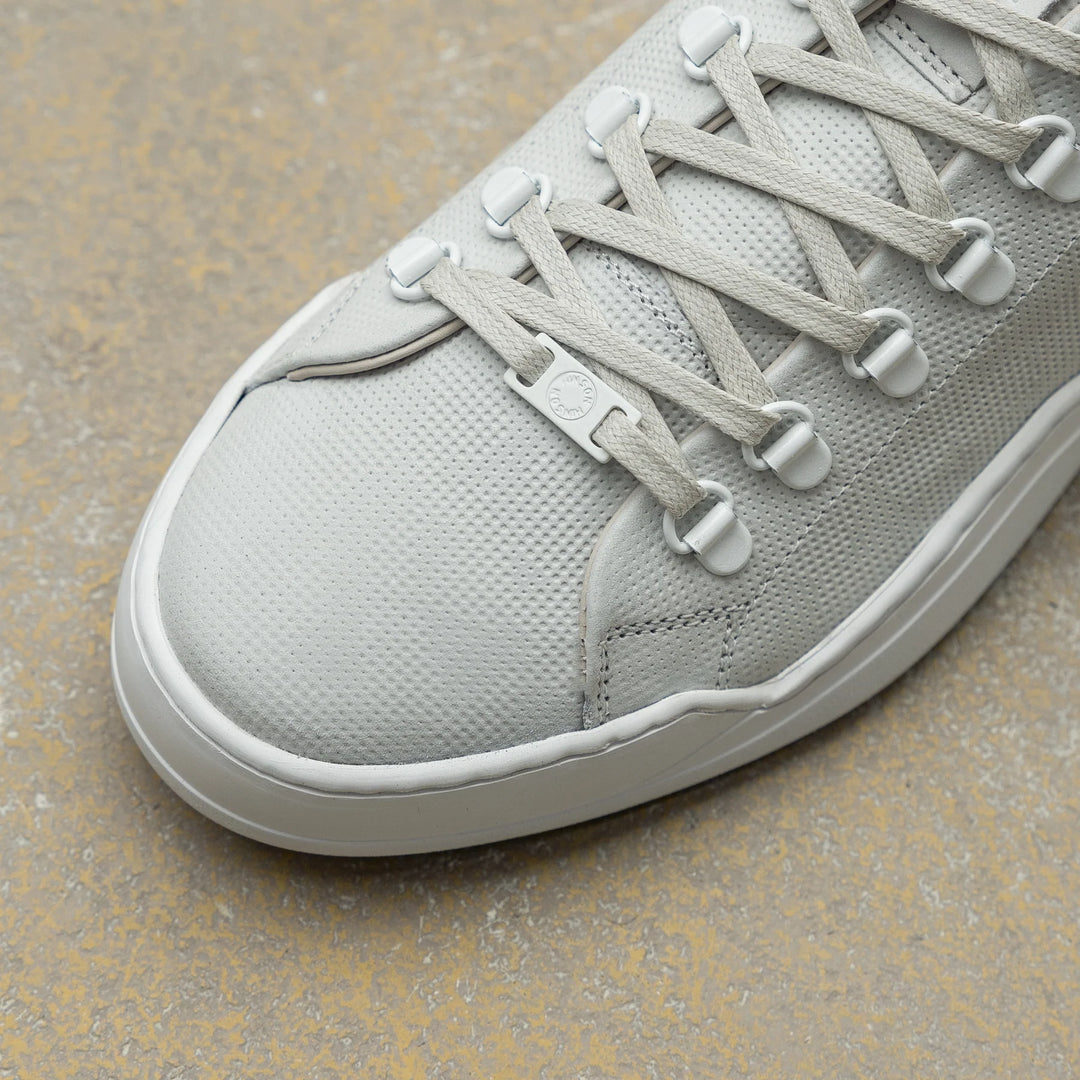 ALLIN HIKING GEO White Embossed Leather