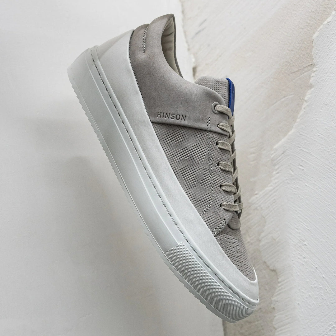 SORREN P3 LOW White/Lt Grey Geo Camo Embossed
