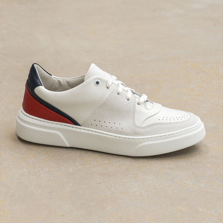 KEA CIME LOW Dk Red - Leather Plain