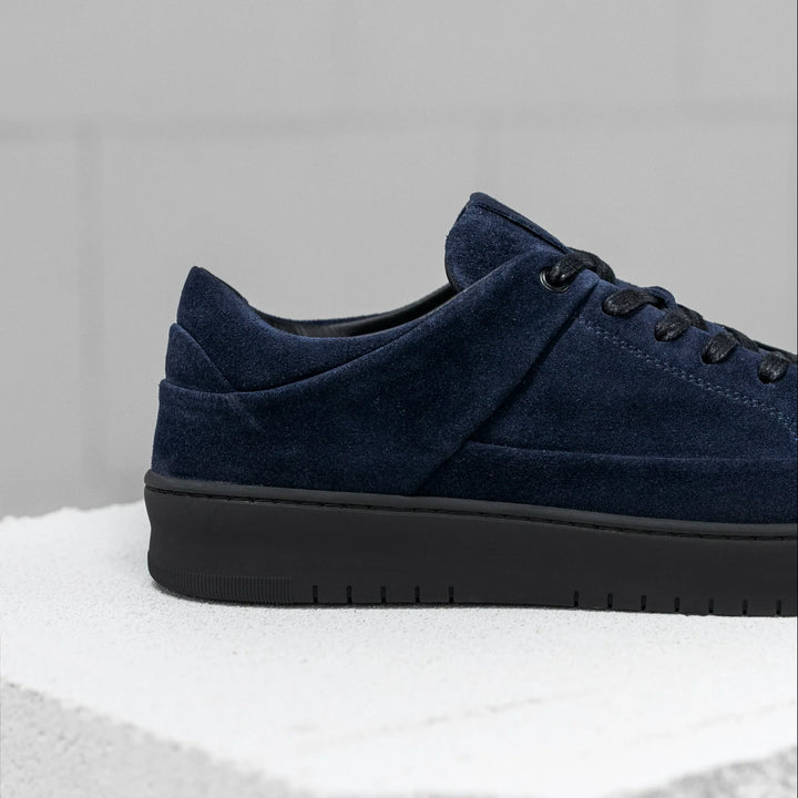 BENNET P4 LOW Night Blue Suede