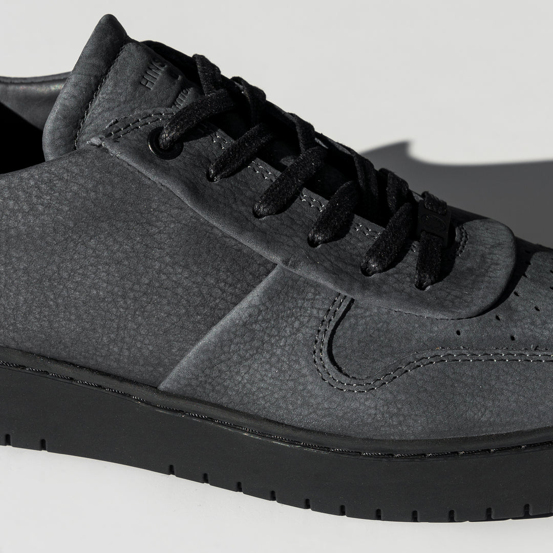 BENNET SONDER EIGHT Charcoal Leather Nubuck