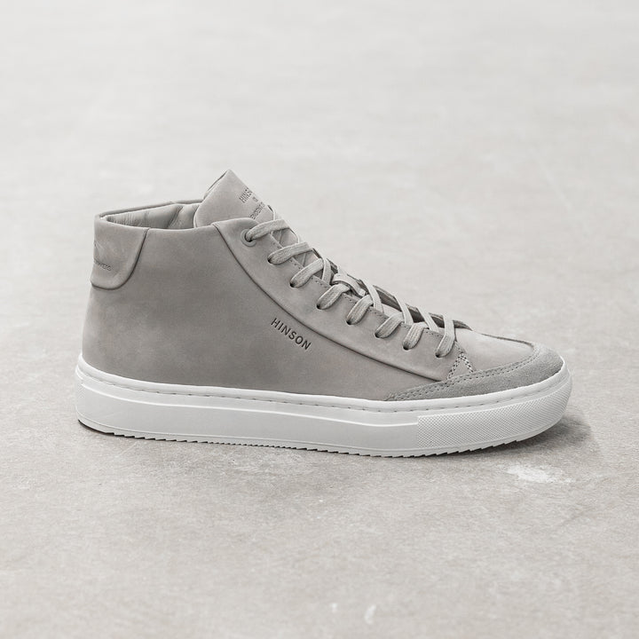 SORREN SINNET HIGH Lt Grey Leather Nubuck