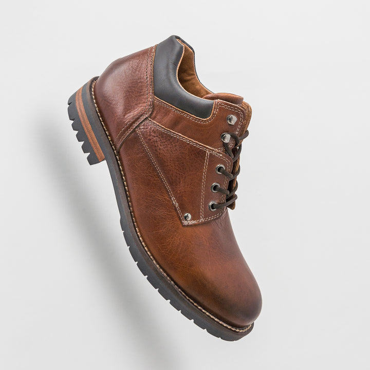 GORDON WAGONEER ANKLE BOOT Chestnut Leather