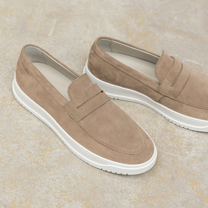 PALMER LOAFER Taupe Suede