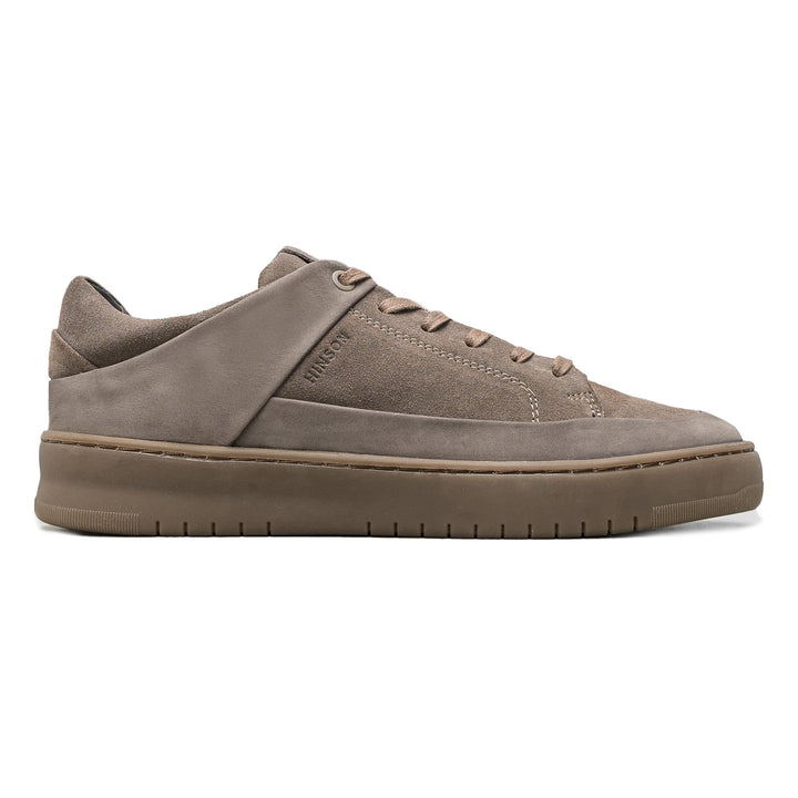 BENNET P4 LOW Taupe Nubuck Suede