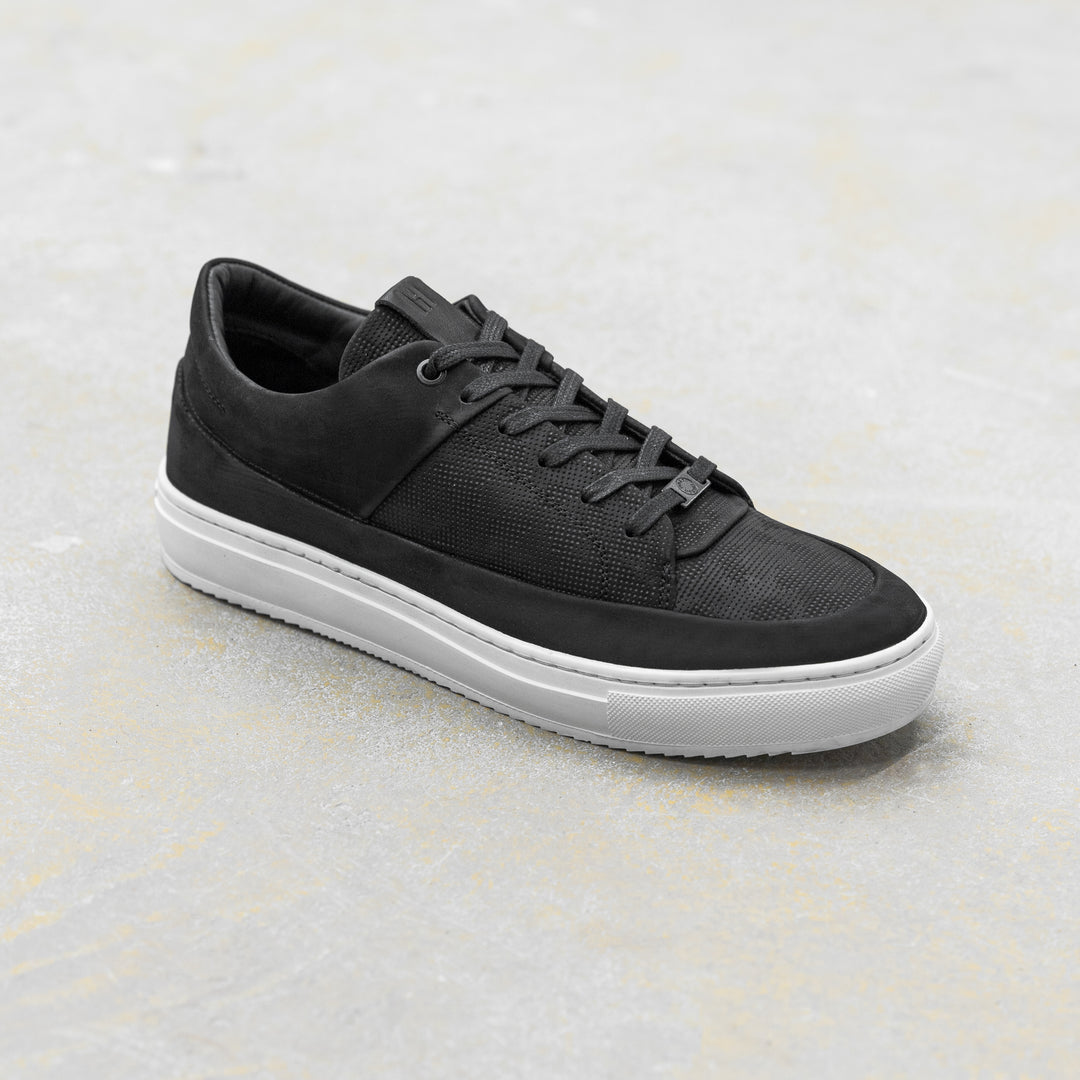 SORREN P3 LOW Black Geo Camo Embossed