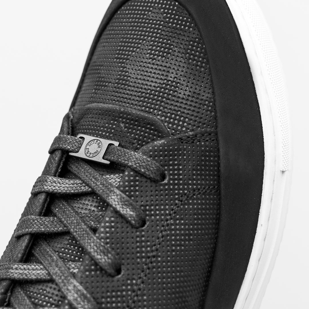 SORREN P3 LOW Black Geo Camo Embossed