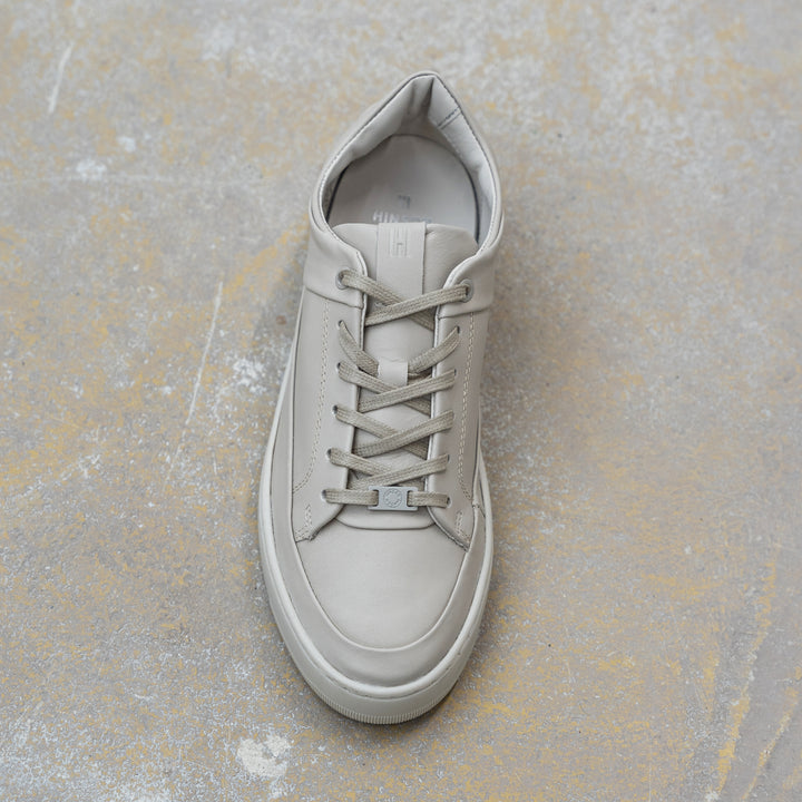 BENNET P4 LOW Beige Leather