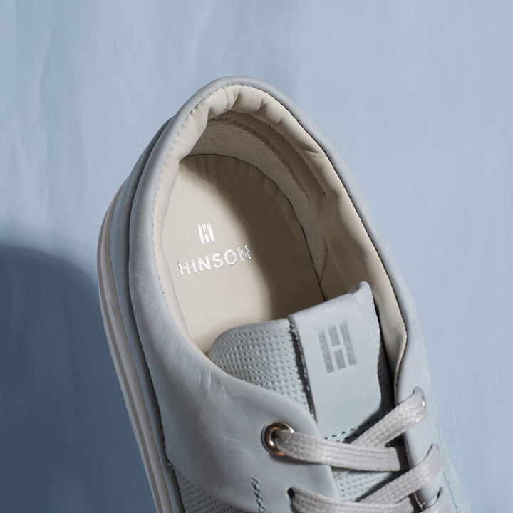 SORREN P3 LOW Lt. blue Geo Camo Embossed