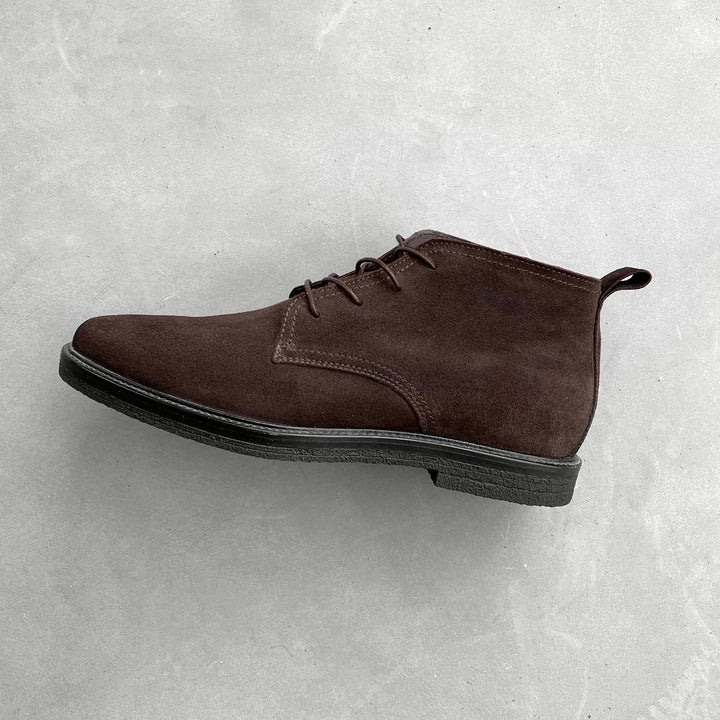 OSVALDO DERBY ANKLE Tdm Leather Suede