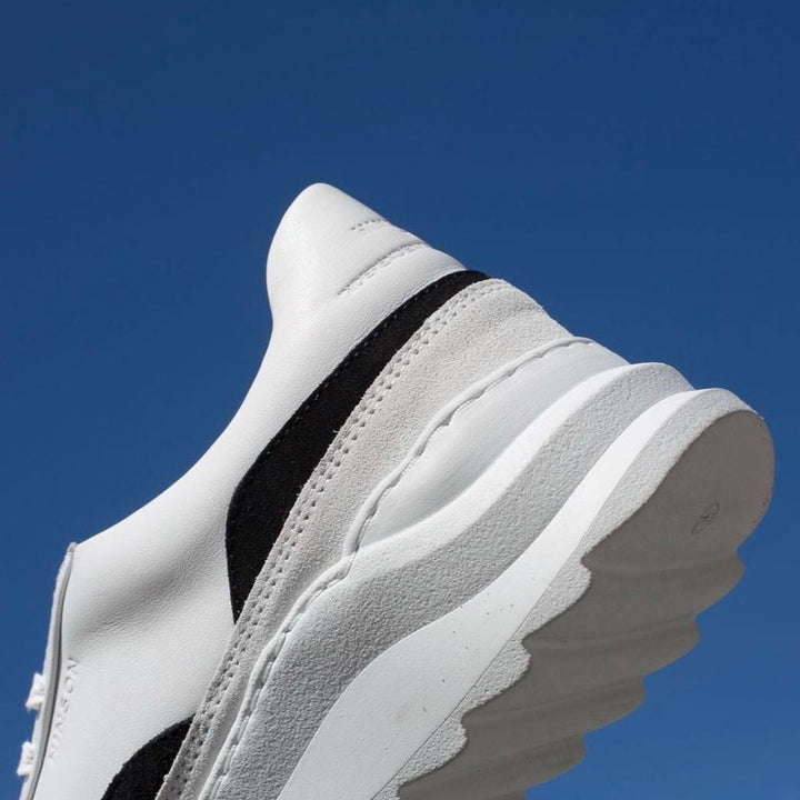 VIITOR TRACK LOW White/Black Leather