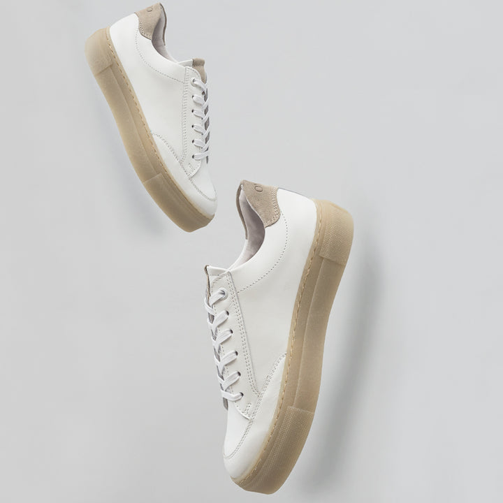 CAYENNE RETRO LOW White/Ice-Suede