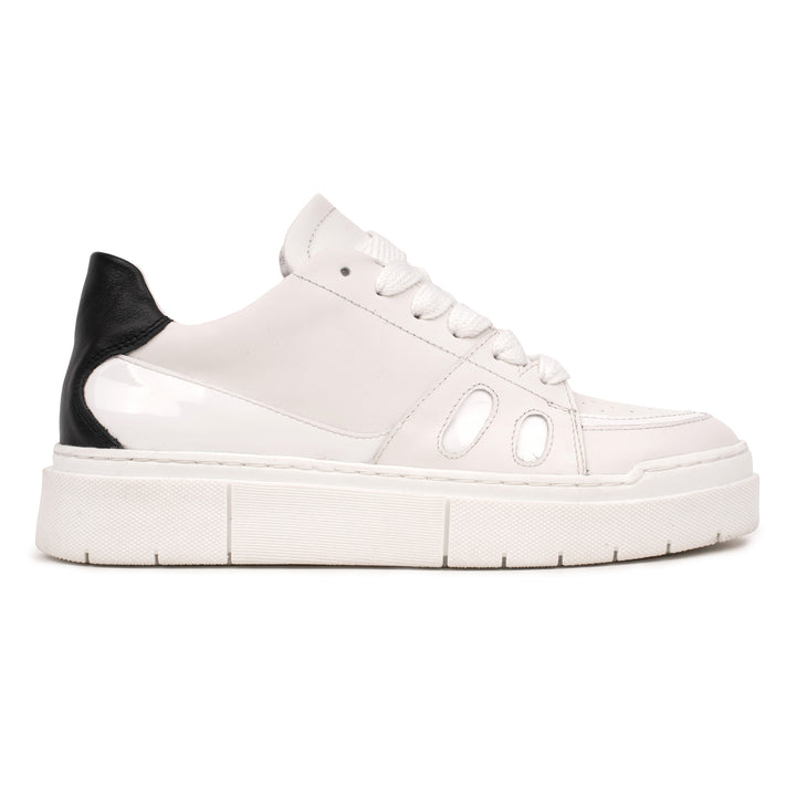 RIVA LOW TOP White/Black Leather