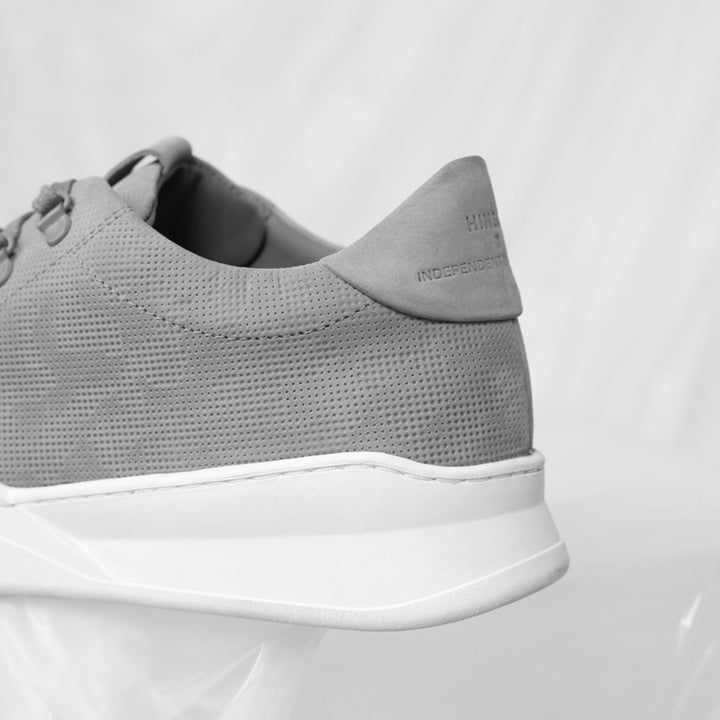 ALLIN HIKING GEO Grey Embossed Leather