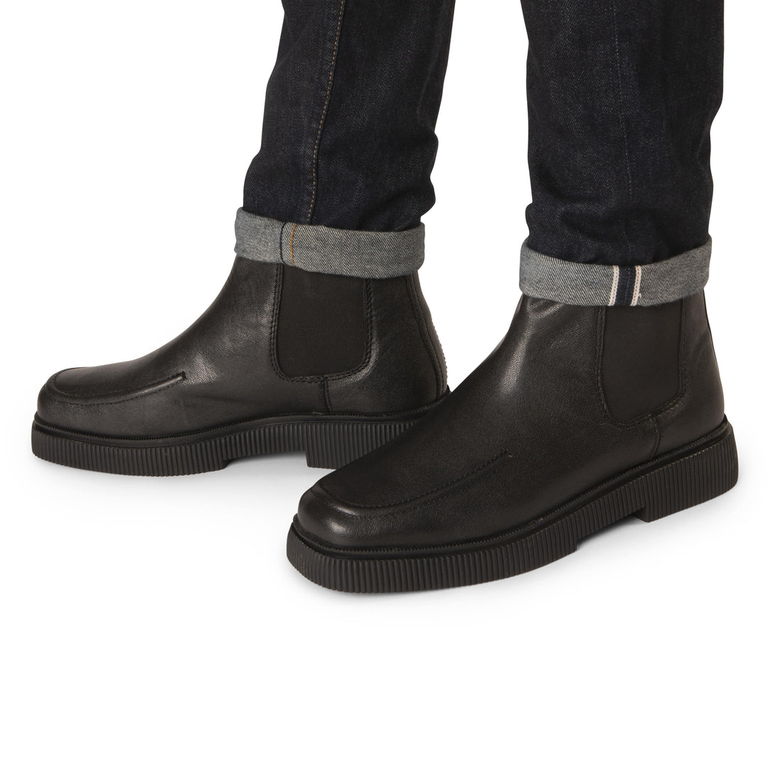 BENJAMIN MEN CHELSEA Black Leather